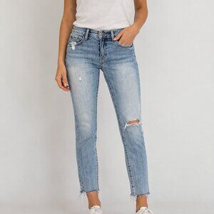Rag & Bone Dre Capri Mid-Rise Skinny Leg Jeans Sz 25